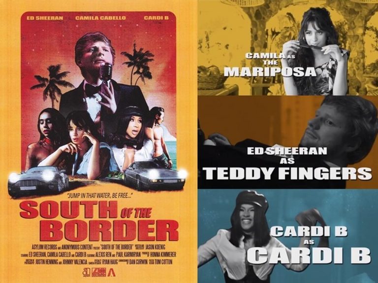 エド・シーラン、カーディ・B&カミラ・カベロとコラボした映画仕立てのMVが公開