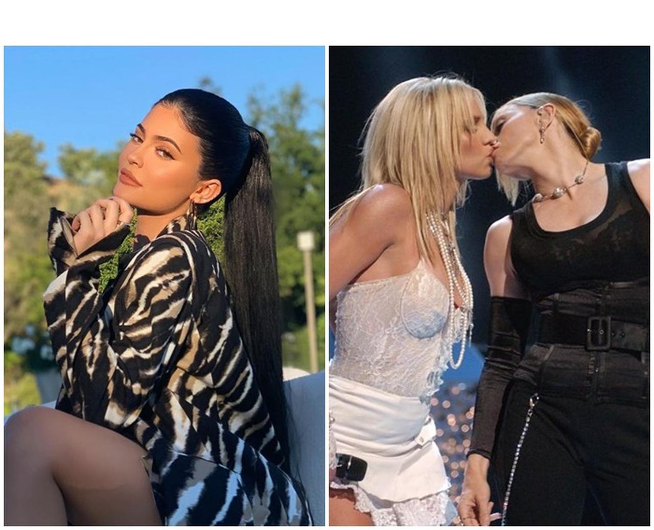 カイリー・ジェンナー、マドンナになりきりブリトニーとの伝説のステージを再現