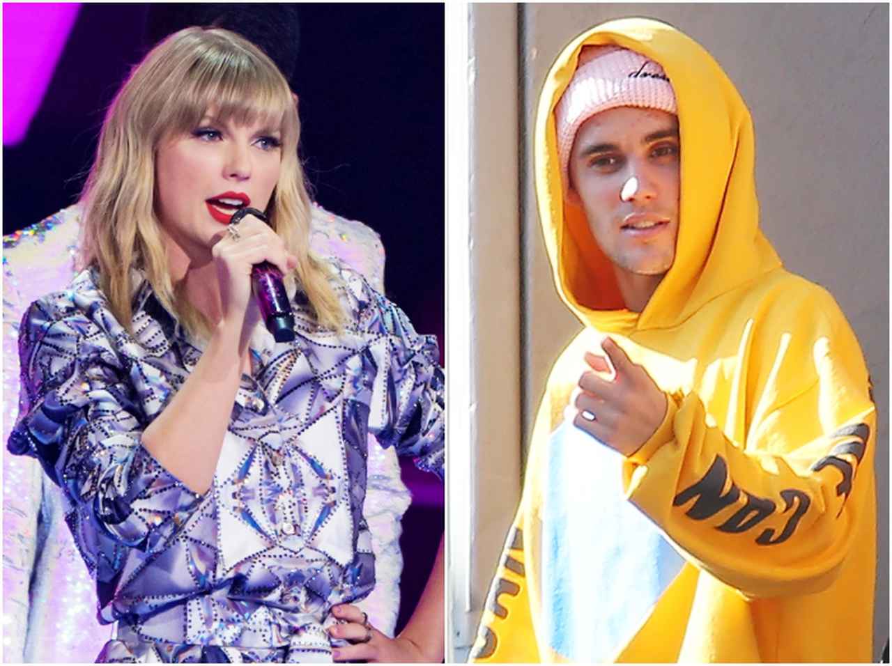 テイラー・スウィフトvs恩師のバトル激化にジャスティン・ビーバーも「思わずポツリ」