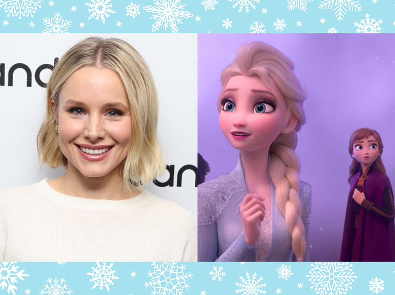 『アナと雪の女王』クリスティン・ベル、「半分エルサで半分アナ」なコートが秀逸