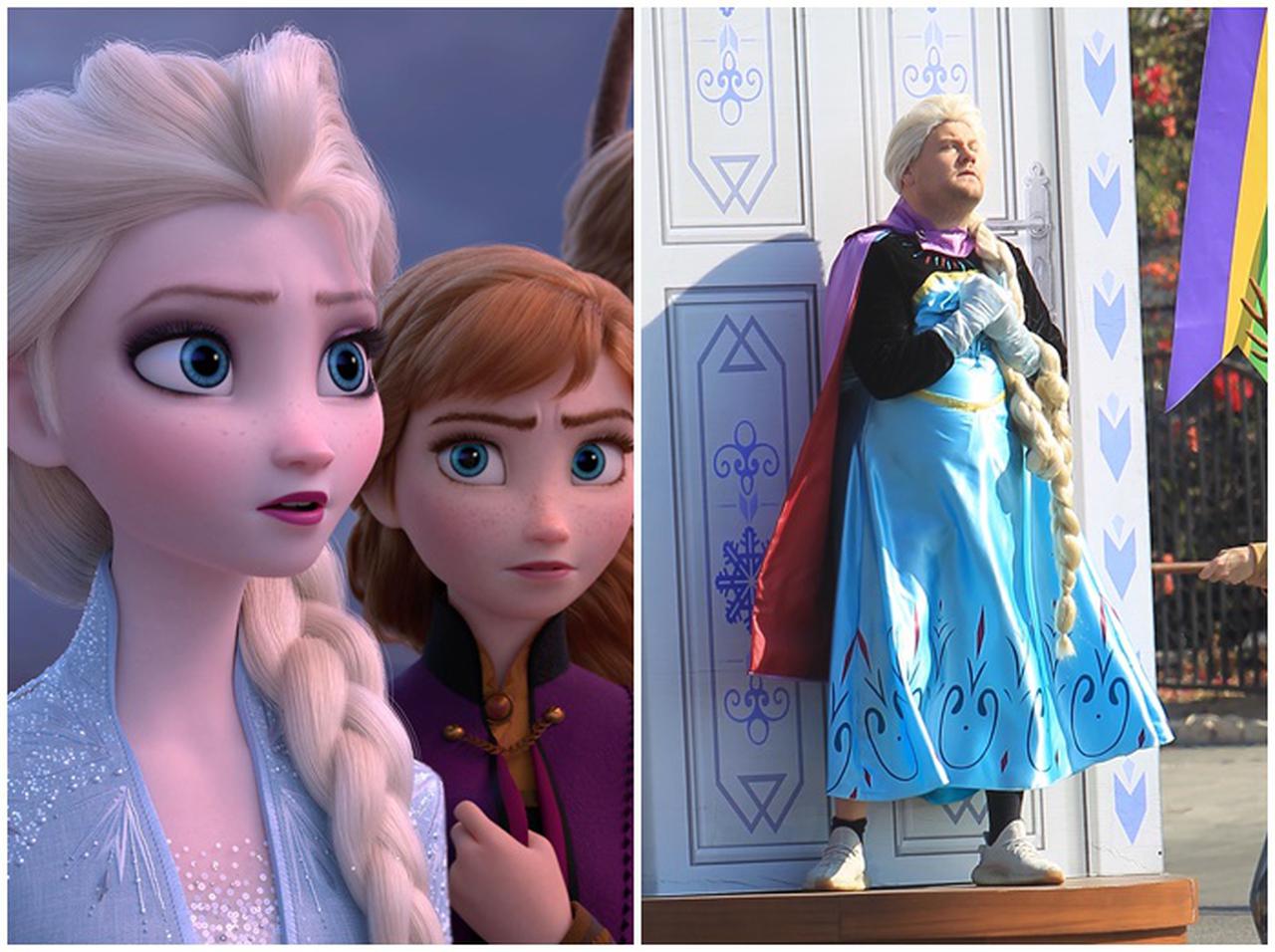 『アナ雪2』のキャストと横断歩道ミュージカル！撮影現場を激写