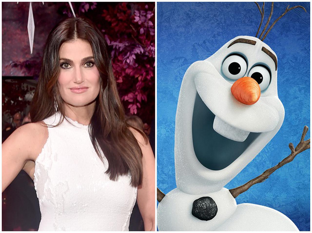 『アナと雪の女王2』エルサ役声優、巨大オラフに「ドッキリ」を仕掛けられた結果…