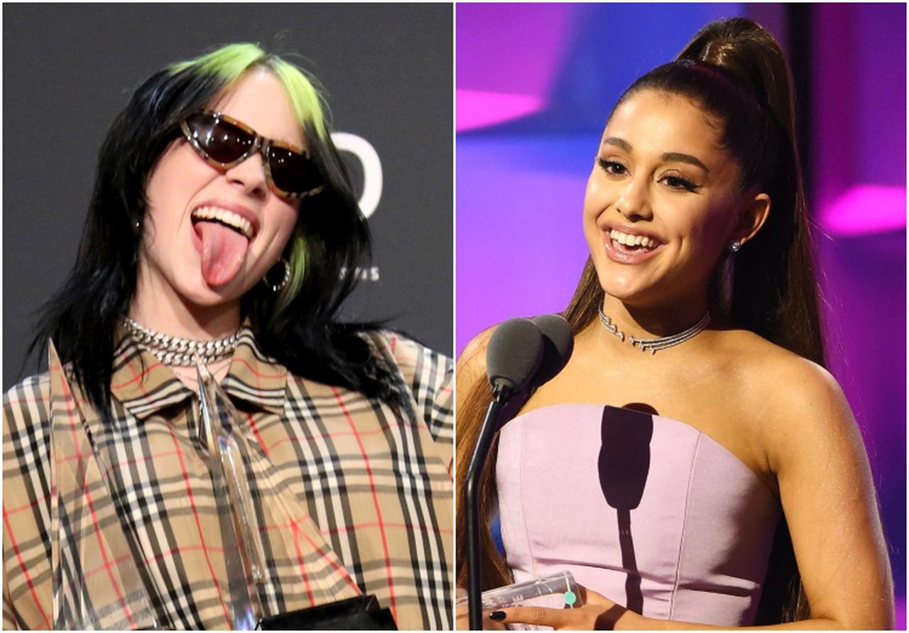 アリアナ・グランデ、ビリー・アイリッシュの「風変りなラブコール」への反応がまるで母