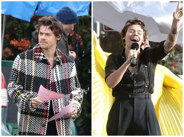 ハリー・スタイルズ、自らビラ配り&「横断歩道」で無料の路上ライブ開催