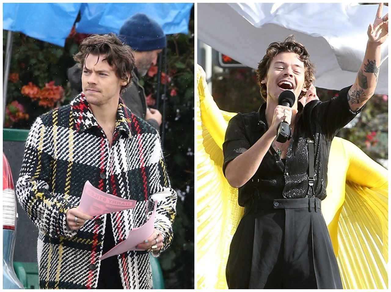 ハリー・スタイルズ、自らビラ配り&「横断歩道」で無料の路上ライブ開催