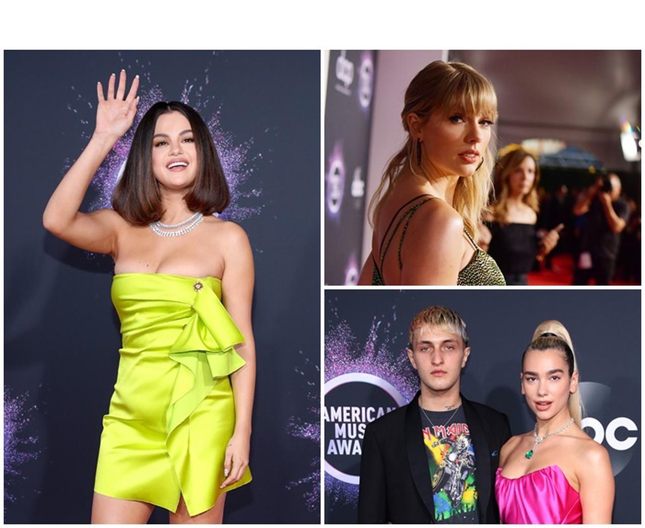 アメリカン・ミュージック・アワード、レッドカーペットに人気セレブが集結