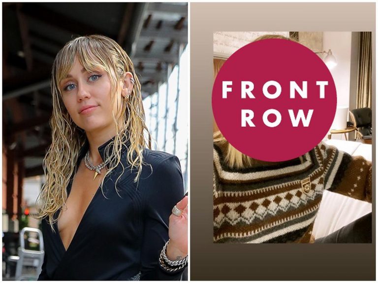 マイリー・サイラス、80年代風の「パンクヘア」にイメチェン