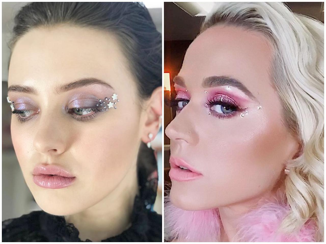 まるで宝石みたい!キラキラ「ラインストーン・メイク」にセレブも夢中!