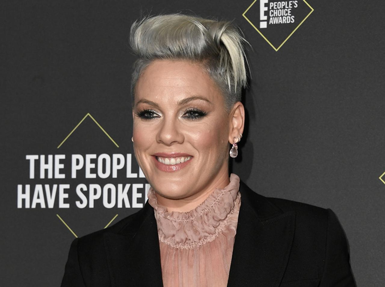 ピンクが「姐さん節」を炸裂、“変革”を訴えるスピーチで拍手喝采【ピープルズ・チョイス】