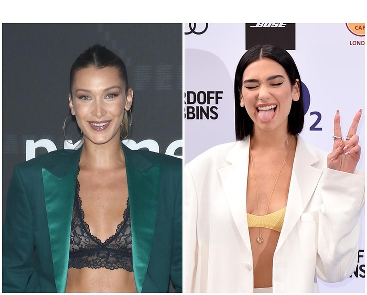 デュア・リパ、恋人アンワーの姉ベラと同じ「お尻丸見え」のボトムスを履く