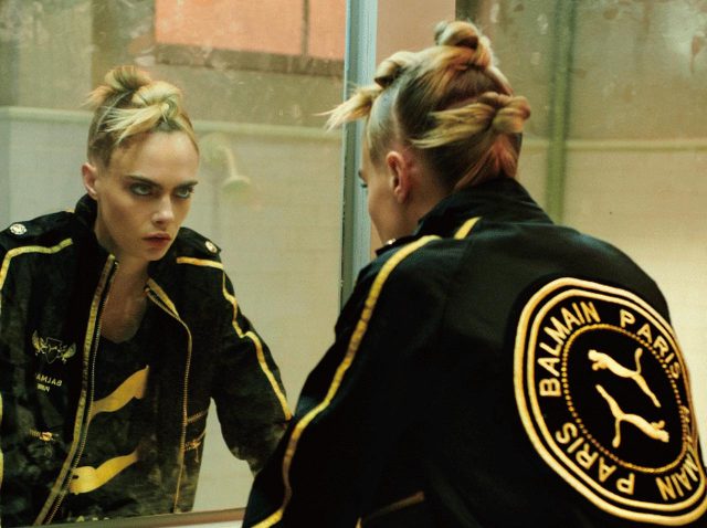 プーマ×バルマン、カーラ・デルヴィーニュが手掛ける初のコラボ