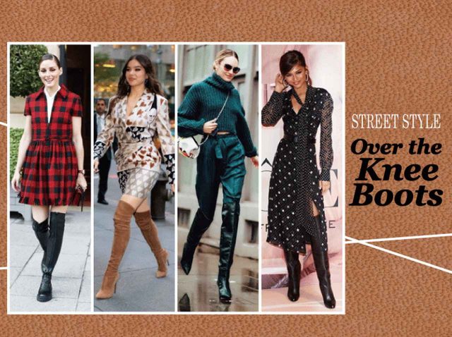 「ニーハイブーツ」今年らしい履き方は？セレブ愛用ブーツブランド公開！