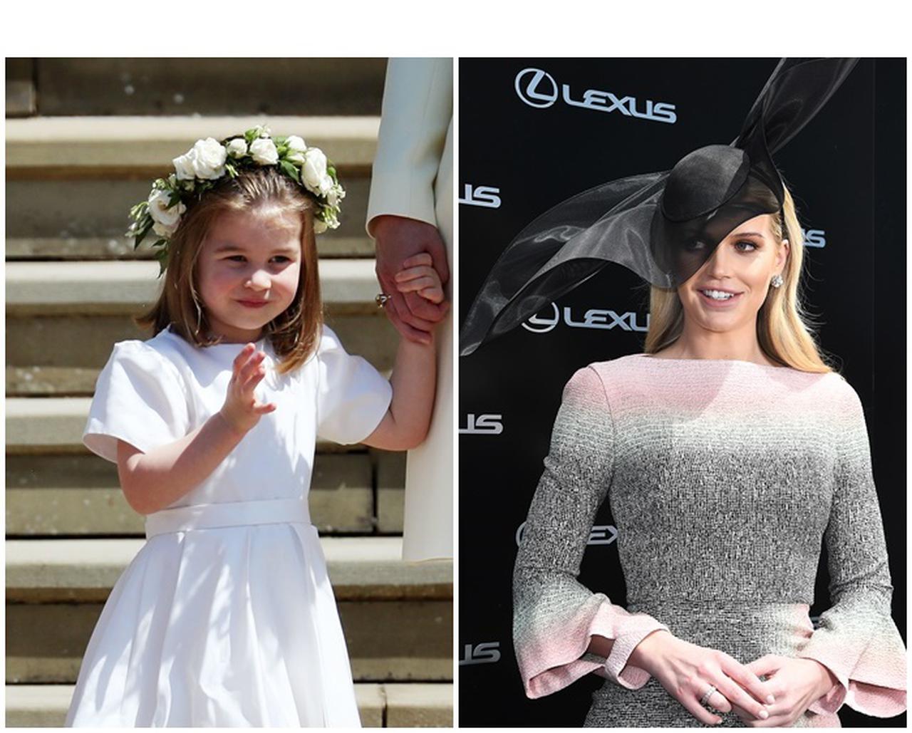 ダイアナ妃姪キティ・スペンサーの幼い頃とシャーロット王女が瓜二つ