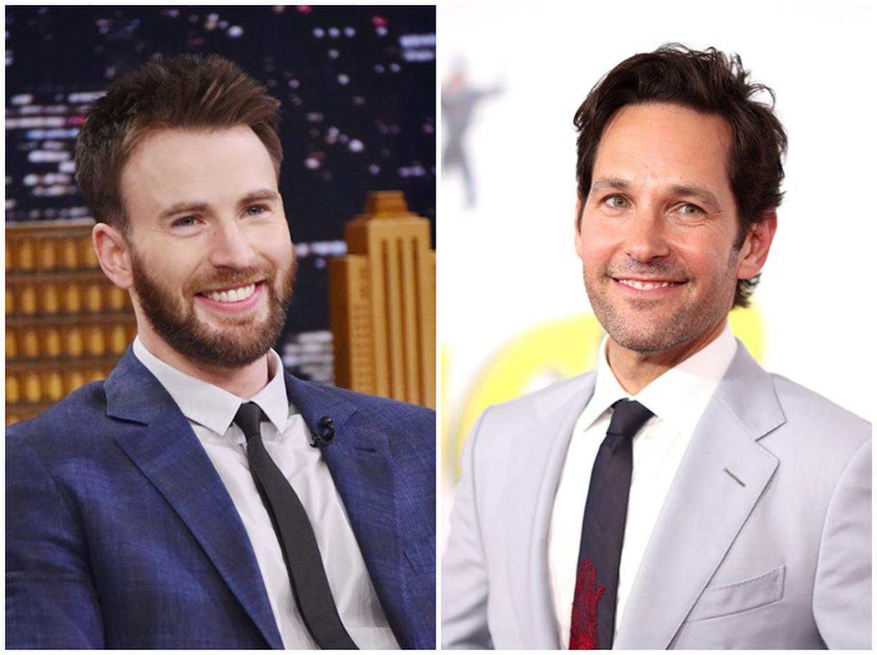 クリス・エヴァンスとポール・ラッド、「一夜を共にする」ならどっち？街頭調査が突如勃発