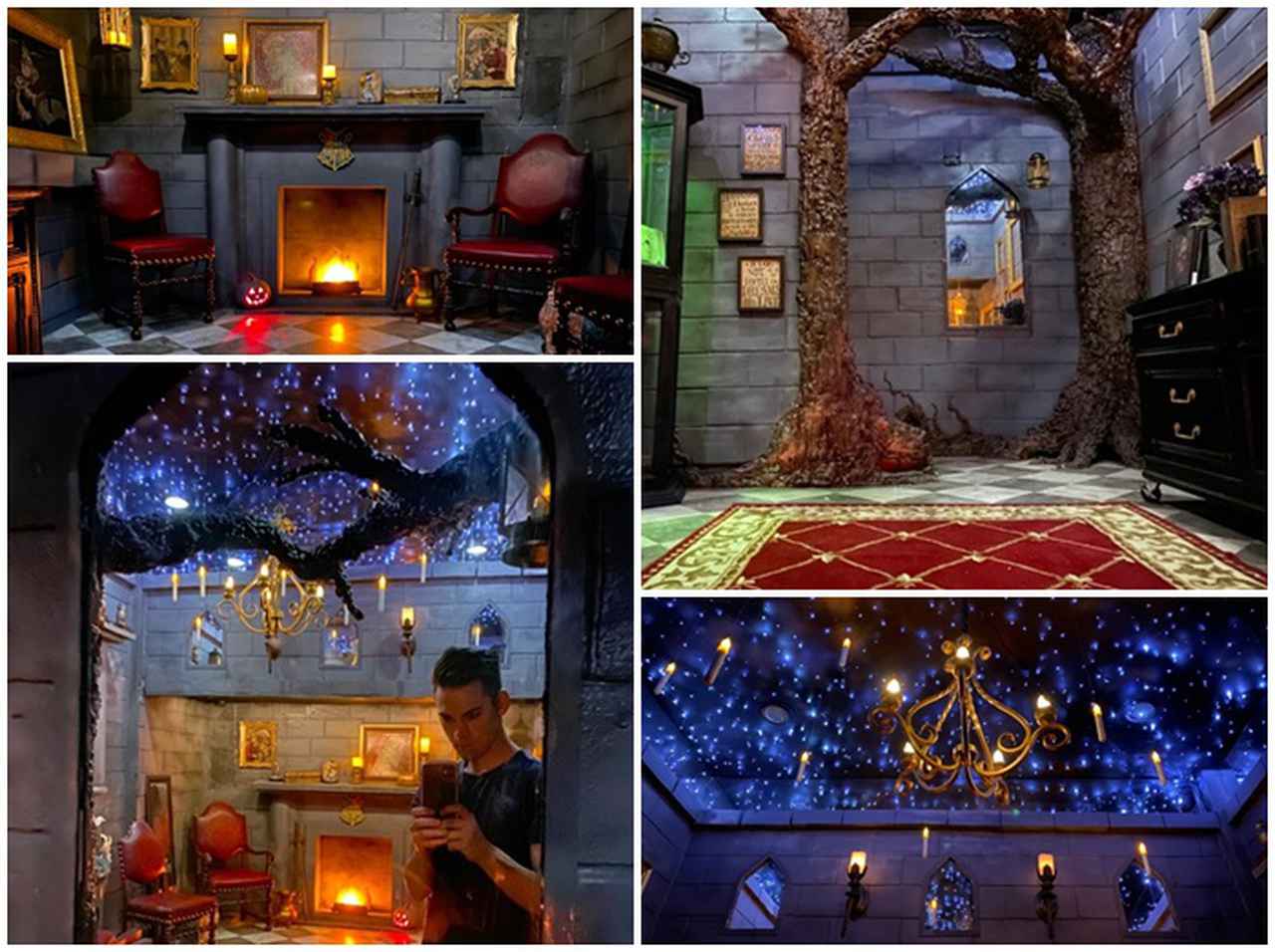 『ハリー・ポッター』ファンの大学生、節約DIYで部屋を「ホグワーツ」に本格リノベ