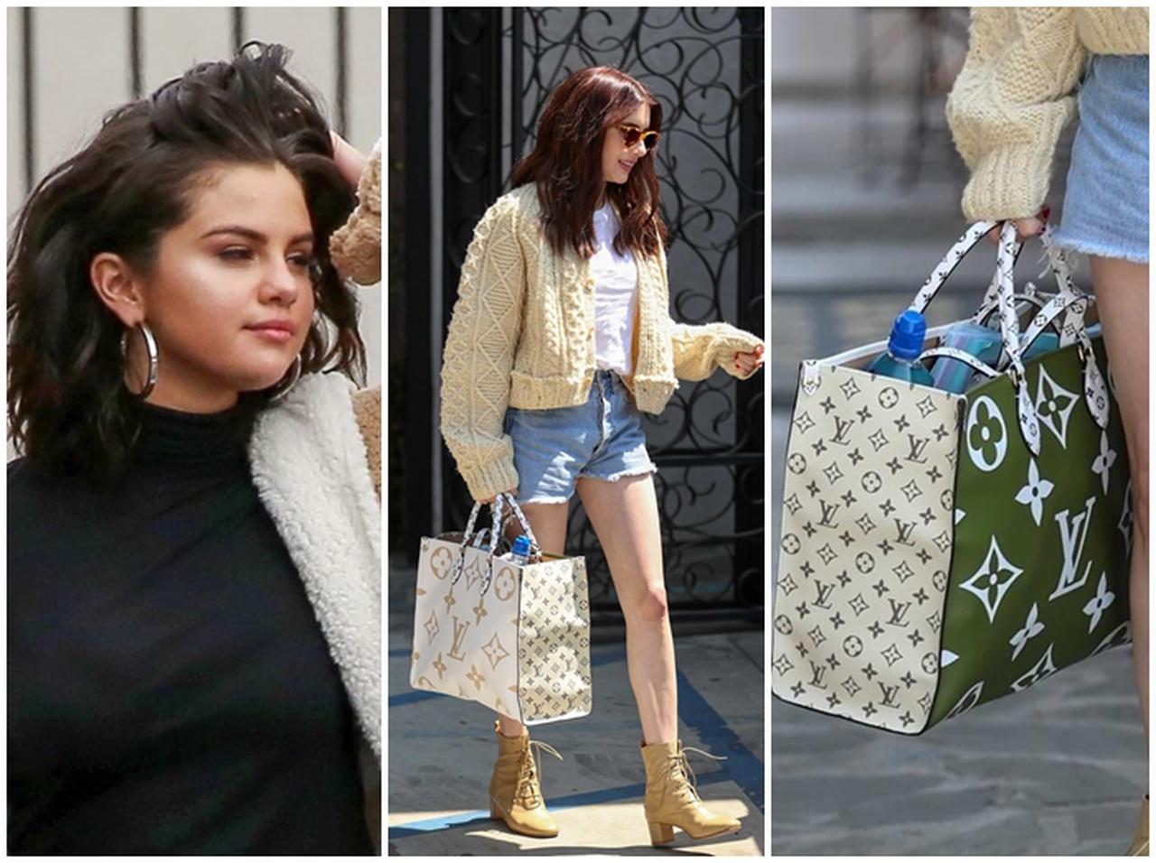 ルイ・ヴィトンの「ジャイアント・モノグラム・トート」にセレーナ・ゴメスらセレブが夢中!