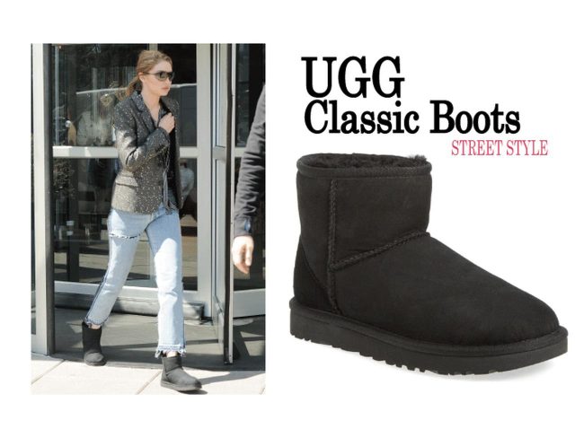 UGGのブーツは冬の定番！今季のセレブコーデをチェック