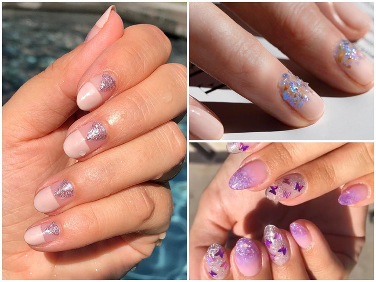 透明感で勝負！秋冬は「シアーラメネイル」で周りと差をつけて