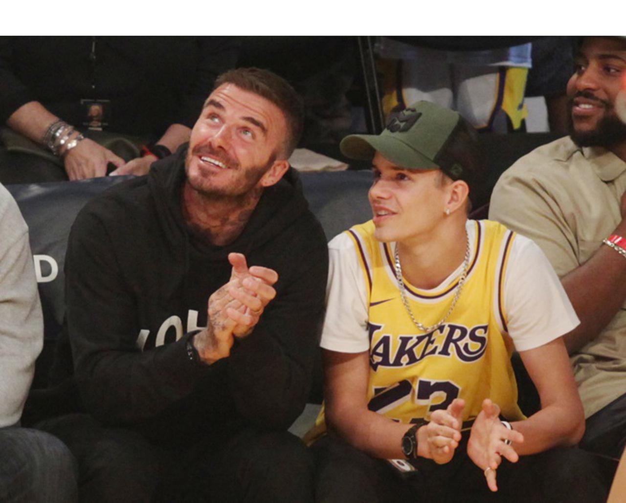 デビッド・ベッカム、次男に身長を抜かさたと言われ慌てて弁解