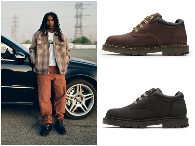 ステューシーとドクターマーチン、コラボで新シューズ発売