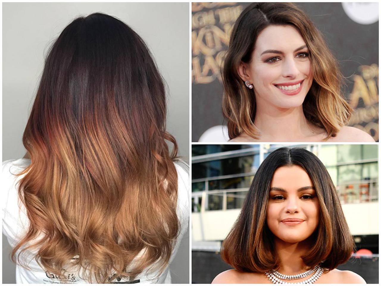 今っぽいオンブレ・ヘアは「キャラメルブラウン」でキマリ♡