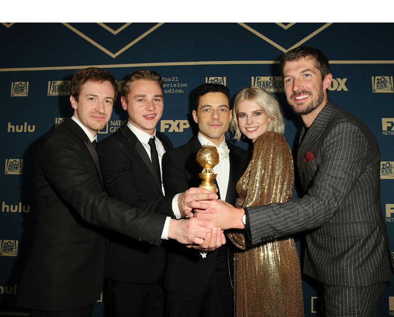 『ボヘミアン・ラプソディ』のクイーンのメンバーを演じた2人が久々の再会