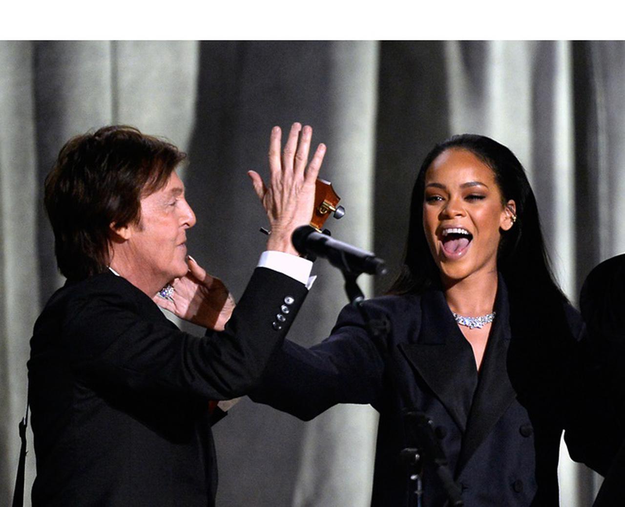 リアーナ、偶然出会ったポール・マッカートニーを前に行なったこととは？