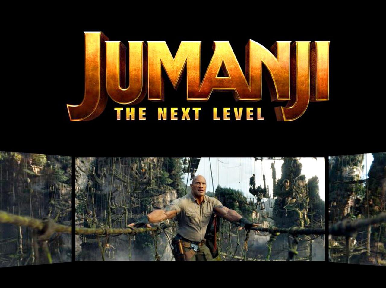 『ジュマンジ／ネクスト・レベル』270度3面スクリーンのScreenXで上映決定！