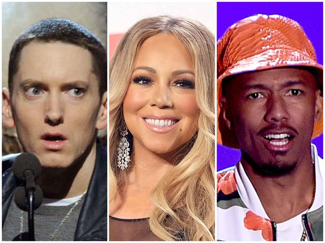 エミネム、“片恋”マライア・キャリーをディスした曲で元夫ニック・キャノンとのビーフが再熱