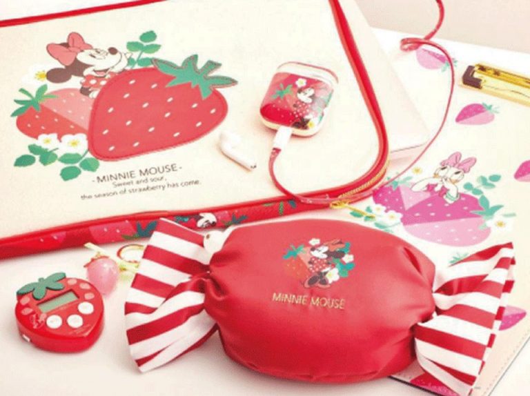 ディズニー、「いちご」モチーフのアイテムを新発売！