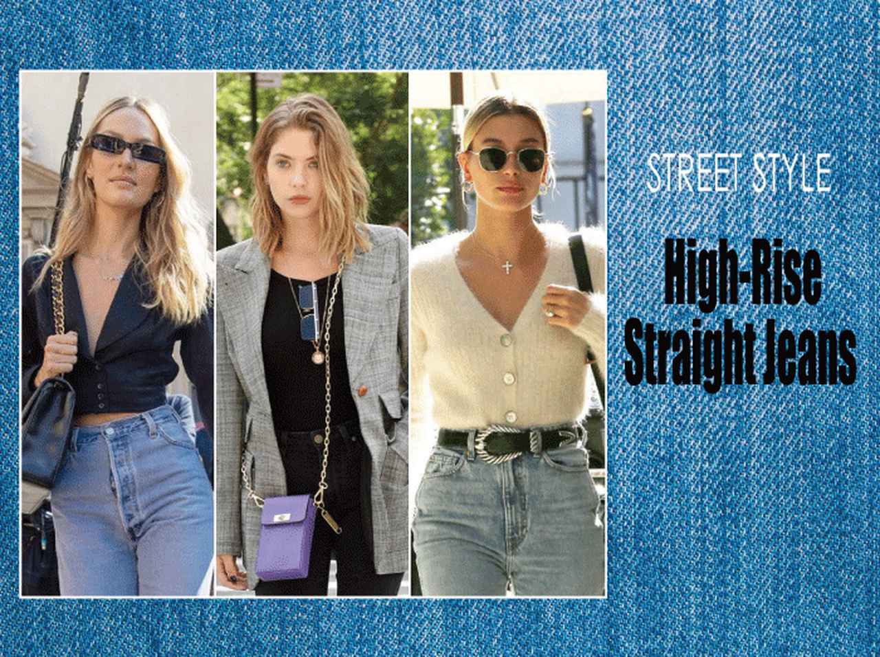 スタイルを良く見せる「ハイウエストデニム」が冬のマストハブ!