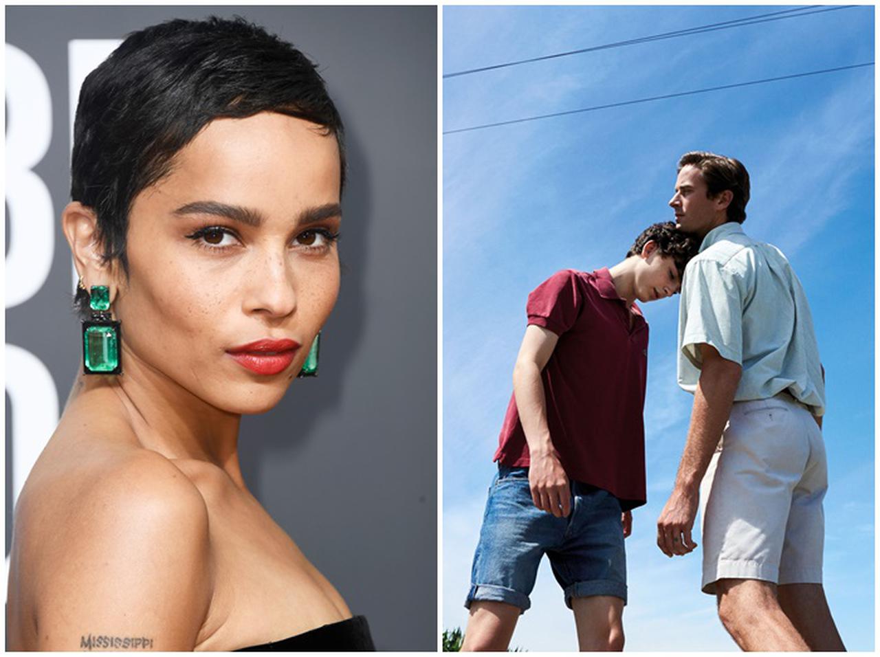 ゾーイ・クラヴィッツ、「桃の扱い」に『君の名前で僕を呼んで』出演者から“ご指導”受ける