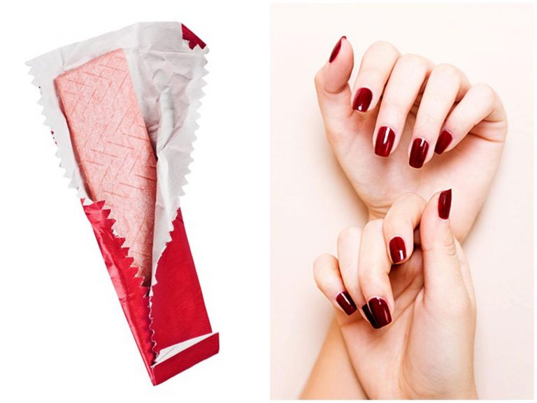ガムの包装紙を使ったDIY「メタリックネイル」がTikTokで話題沸騰中
