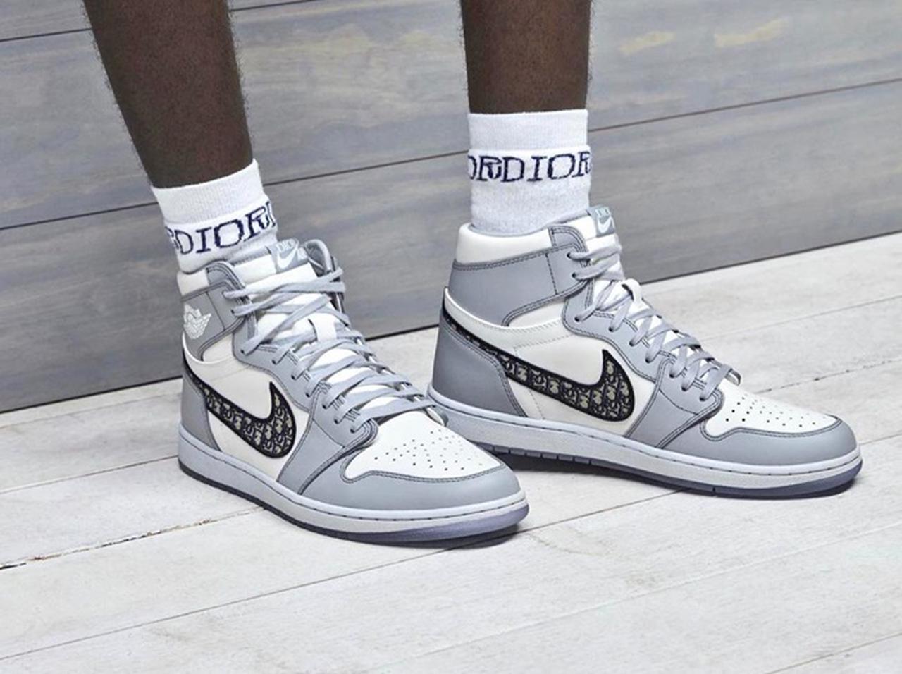 ディオールとナイキのコラボがついに公開!エアジョーダンがラグジュアリーに格上げ