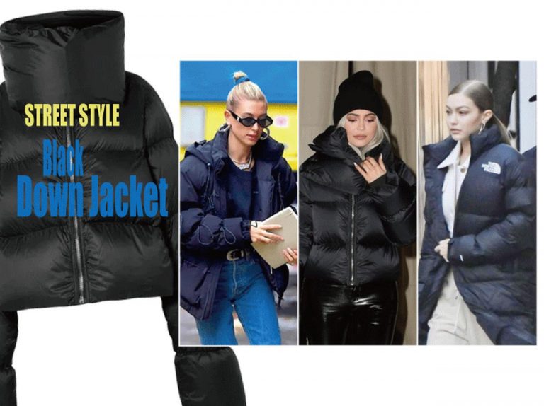 黒ダウンジャケットが一番使える!今年らしい着こなし方をセレブから学ぶ
