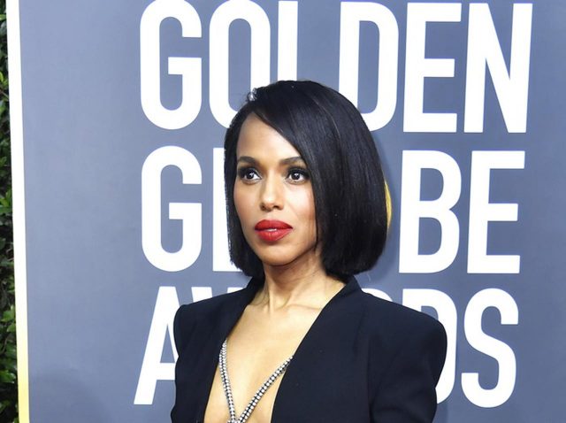 ケリー・ワシントン、トップレスのジャケットスタイルが大好評【ゴールデン・グローブ2020】
