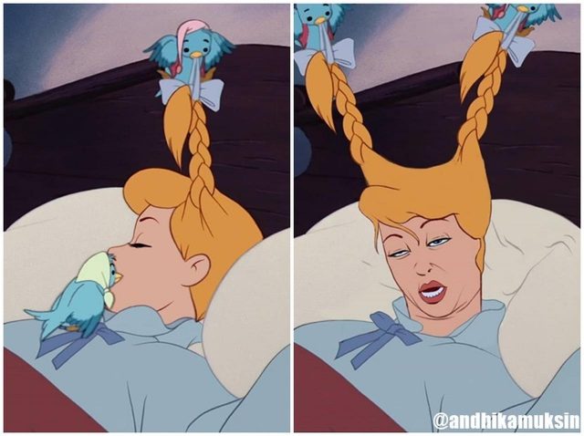 ディズニープリンセスが「超現実的」に描かれたらこうなる