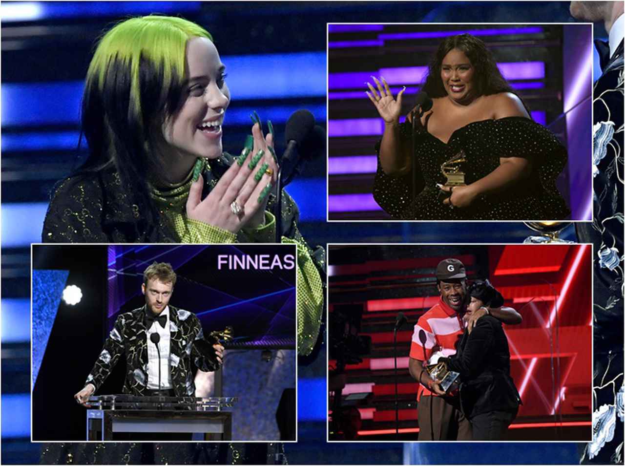 グラミー賞2020のスピーチのハイライト集、ビリー、リゾ、フィネアス、タイラー…etc