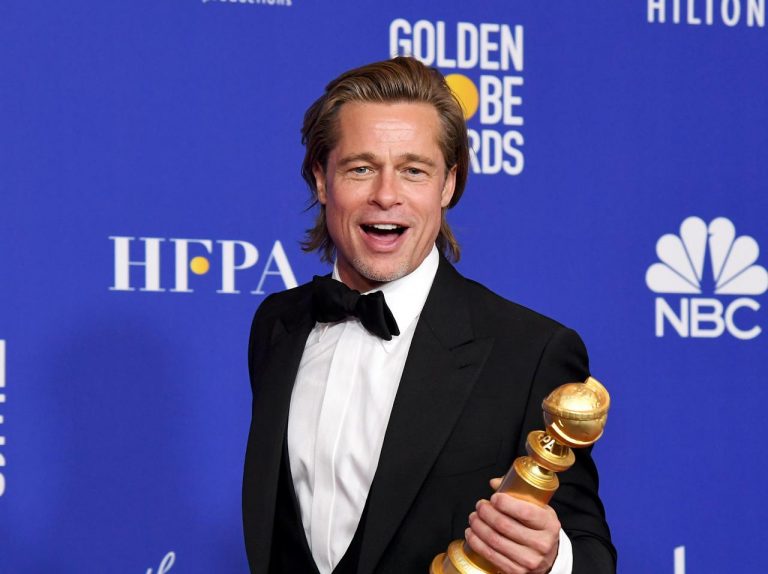 ブラッド・ピット、スピーチでレオナルド・ディカプリオの「タイタニックネタ」をイジる