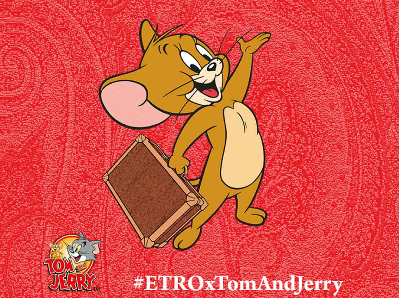 エトロと「トムとジェリー」がコラボ! 銀座で期間限定ポップアップ開催