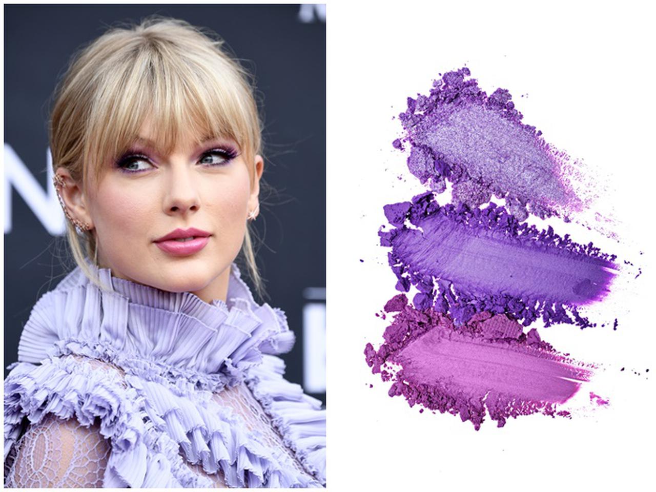 トレンドど真ん中！「パープルメイク」がセレブにも大人気♡