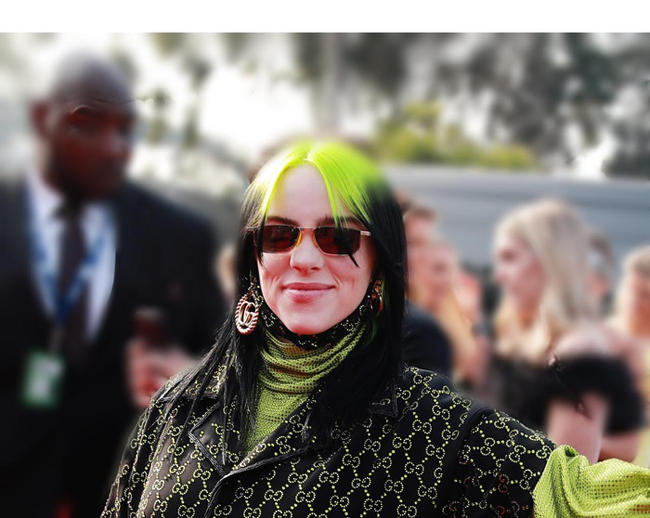 ビリー・アイリッシュ、アフターパーティーでもグッチ愛炸裂