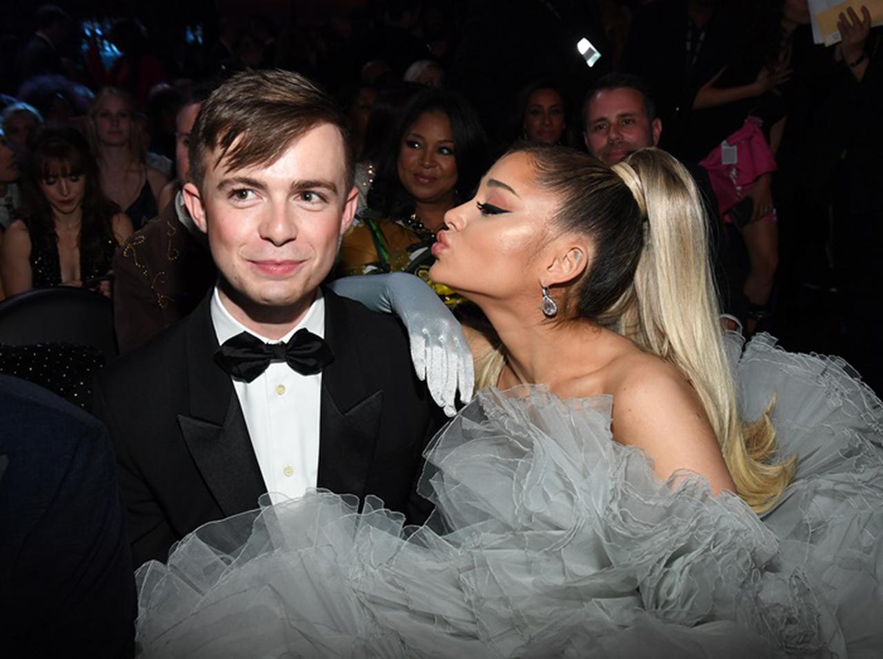 アリアナ・グランデがグラミー賞に同伴した「美男子」は誰?