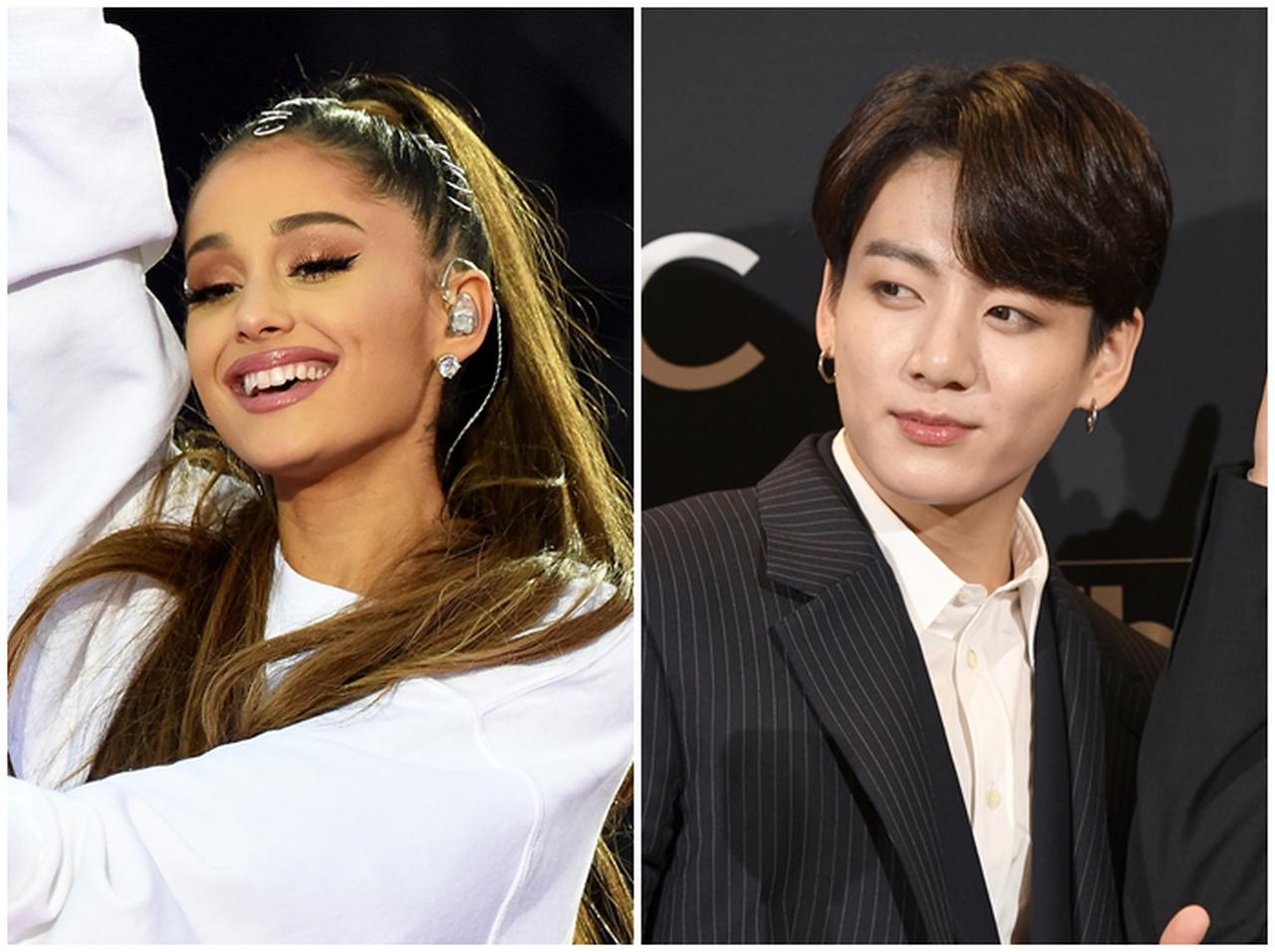 アリアナ・グランデ、韓国BTSジョングクとの写真に浮上した「疑惑」にコメント