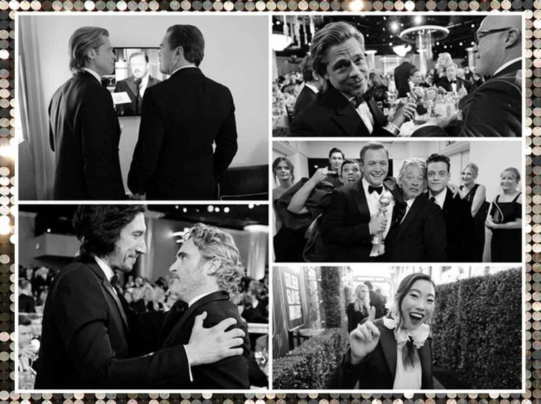 ブラピ＆レオ、デニーロら人気セレブがゴールデン・グローブ賞の舞台裏で見せた「素顔」