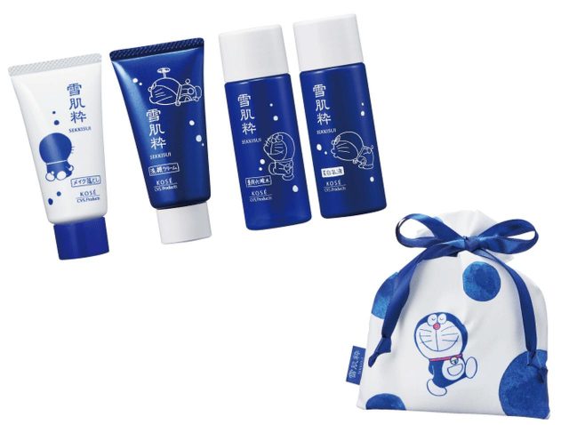 コーセーの「雪肌粋」から『ドラえもん』デザインが限定発売