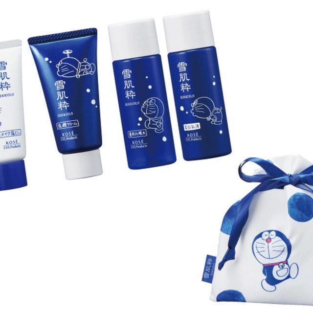 コーセーの「雪肌粋」から『ドラえもん』デザインが限定発売