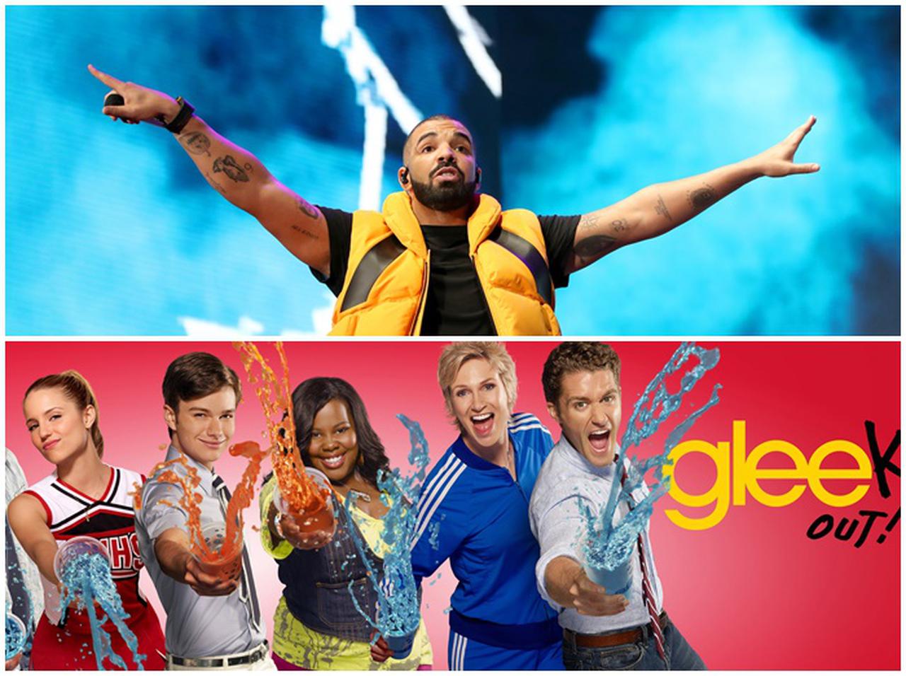 ドレイク、ドラマ『glee／グリー』キャストが保持する記録に並んでハイテンション