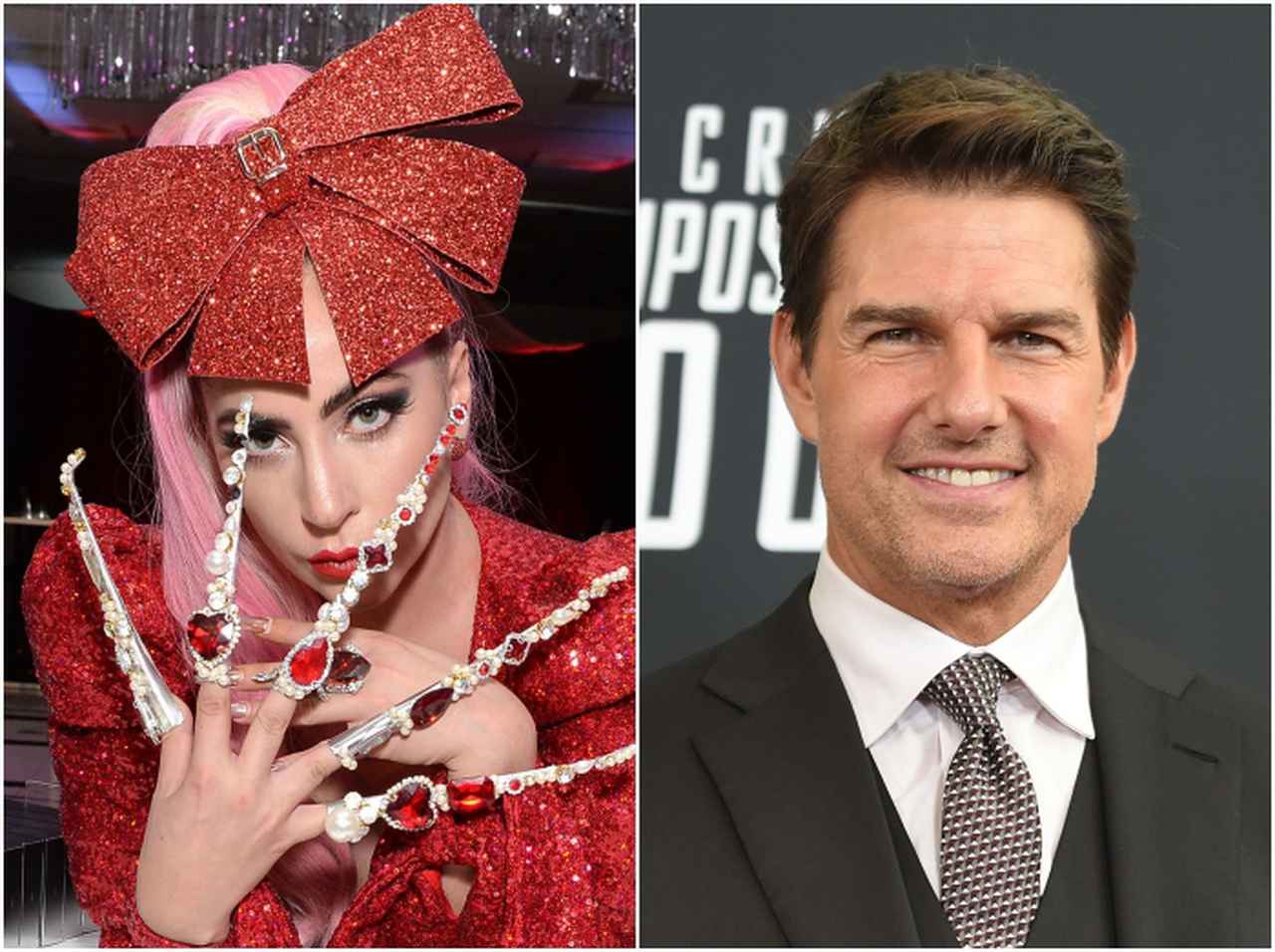 トム・クルーズがレディ・ガガのライブに降臨!「ただならぬオーラ」漂わす