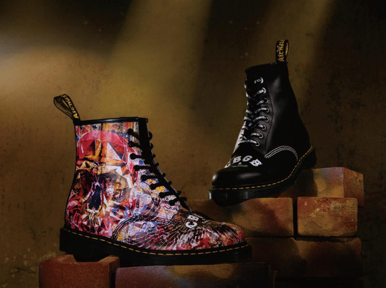 ドクターマーチン、伝説のライブハウス「CBGB」とコラボで新作ブーツ
